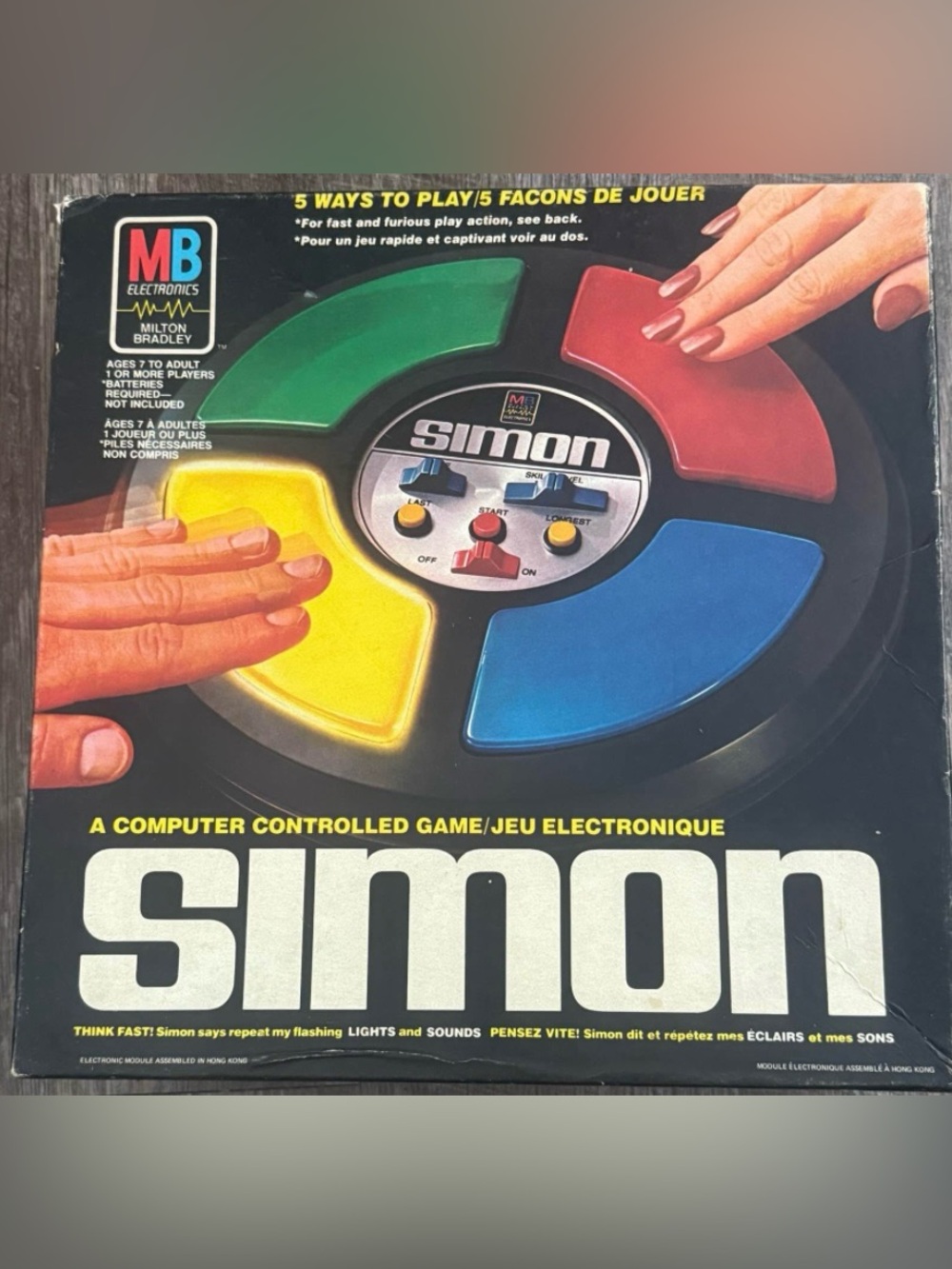 Milton Bradley Simon game 1978